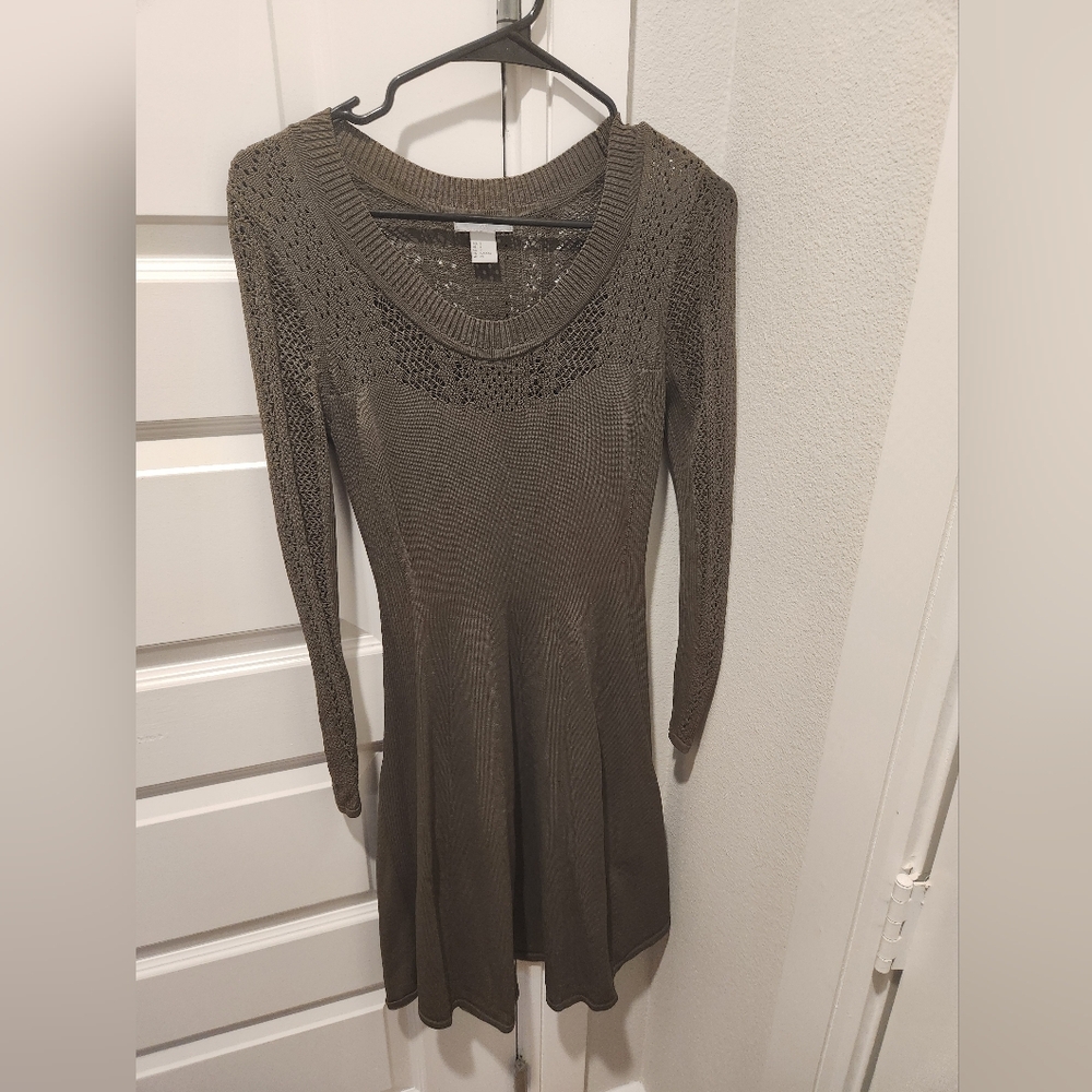 Beautiful green H&M midi dress
